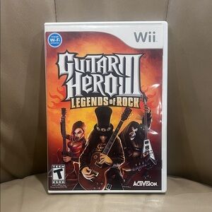 Wii Guitar Hero III: Legends of Rock